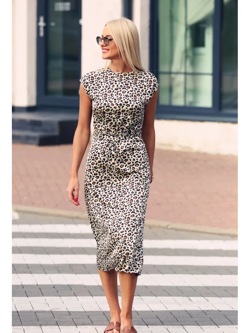 Leopardinė suknelė