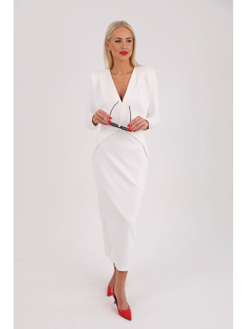 Klasikinė balta suknelė